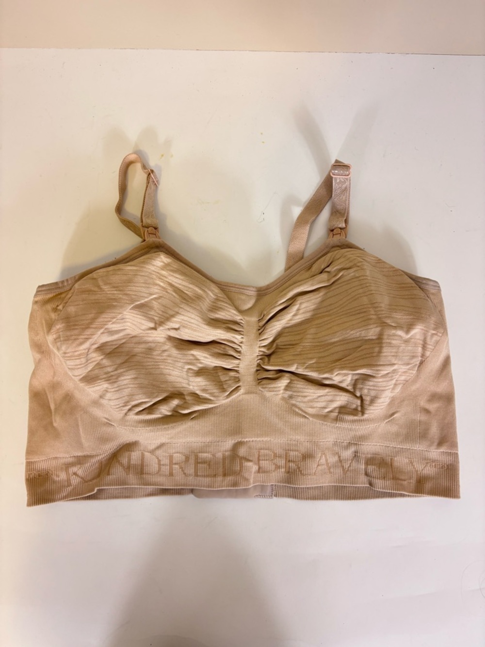 Kindred‎ Bravely Nude Nursing Bralette Bra XL